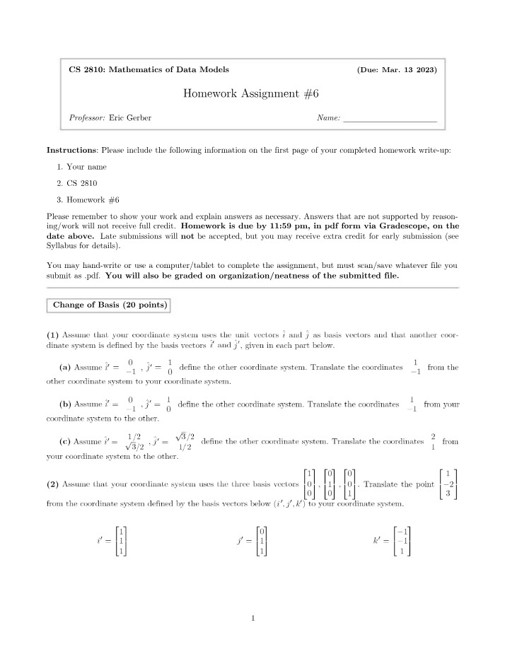 CS2810 Homework 6