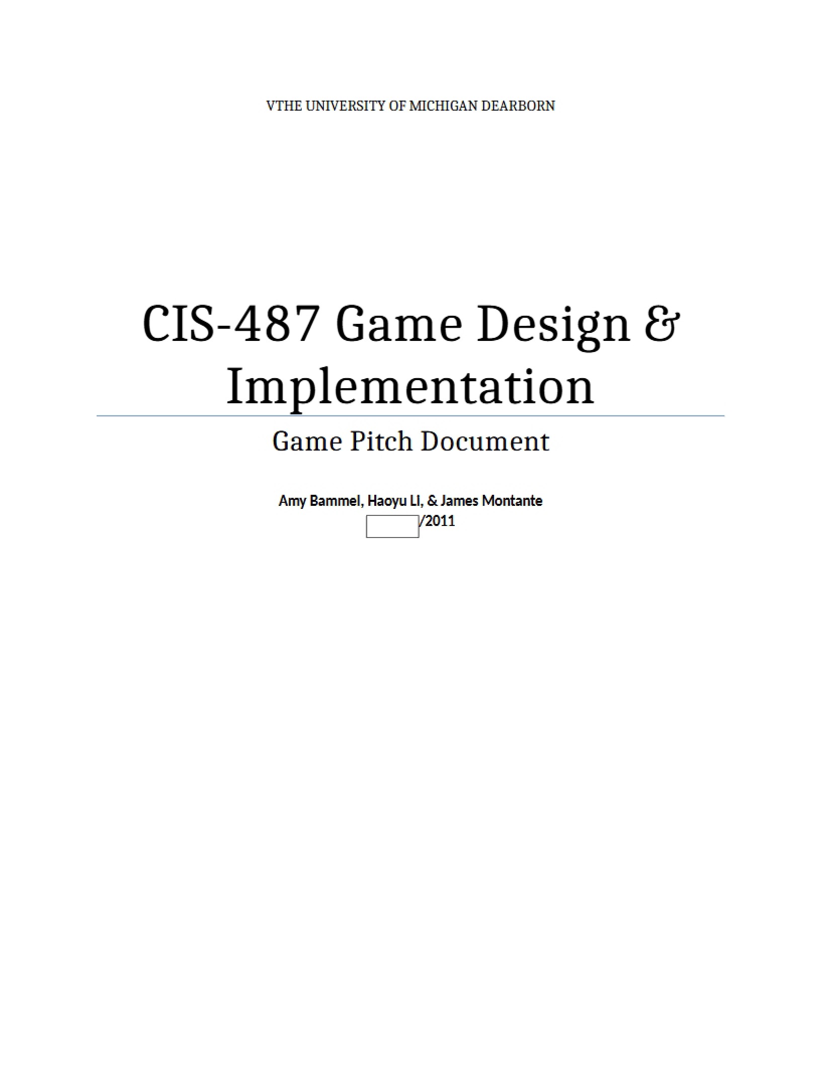 Implementation and Design of Games