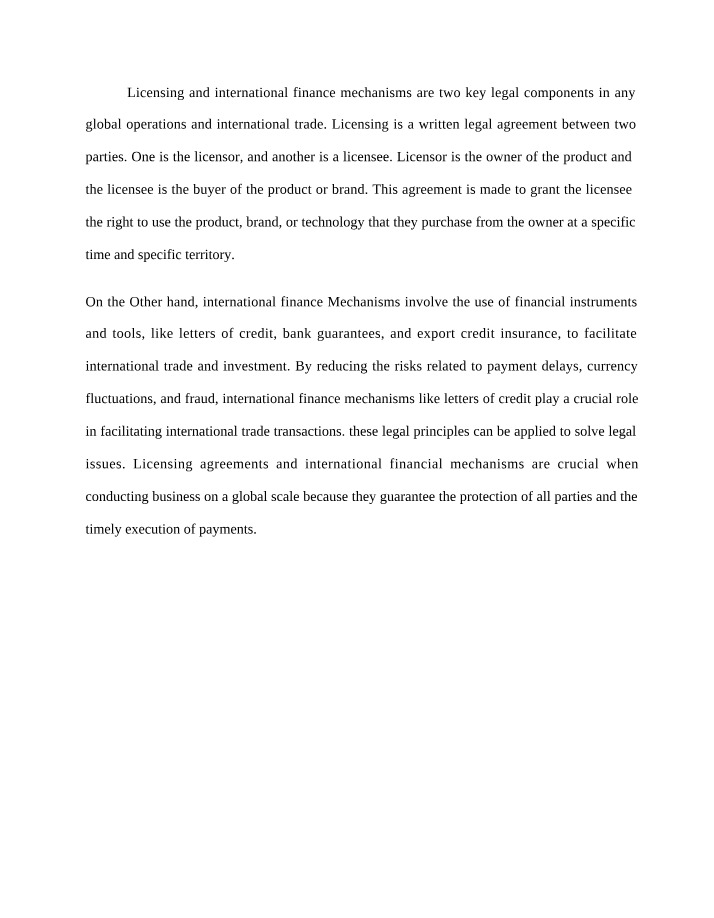 Trade Law Data Presentation