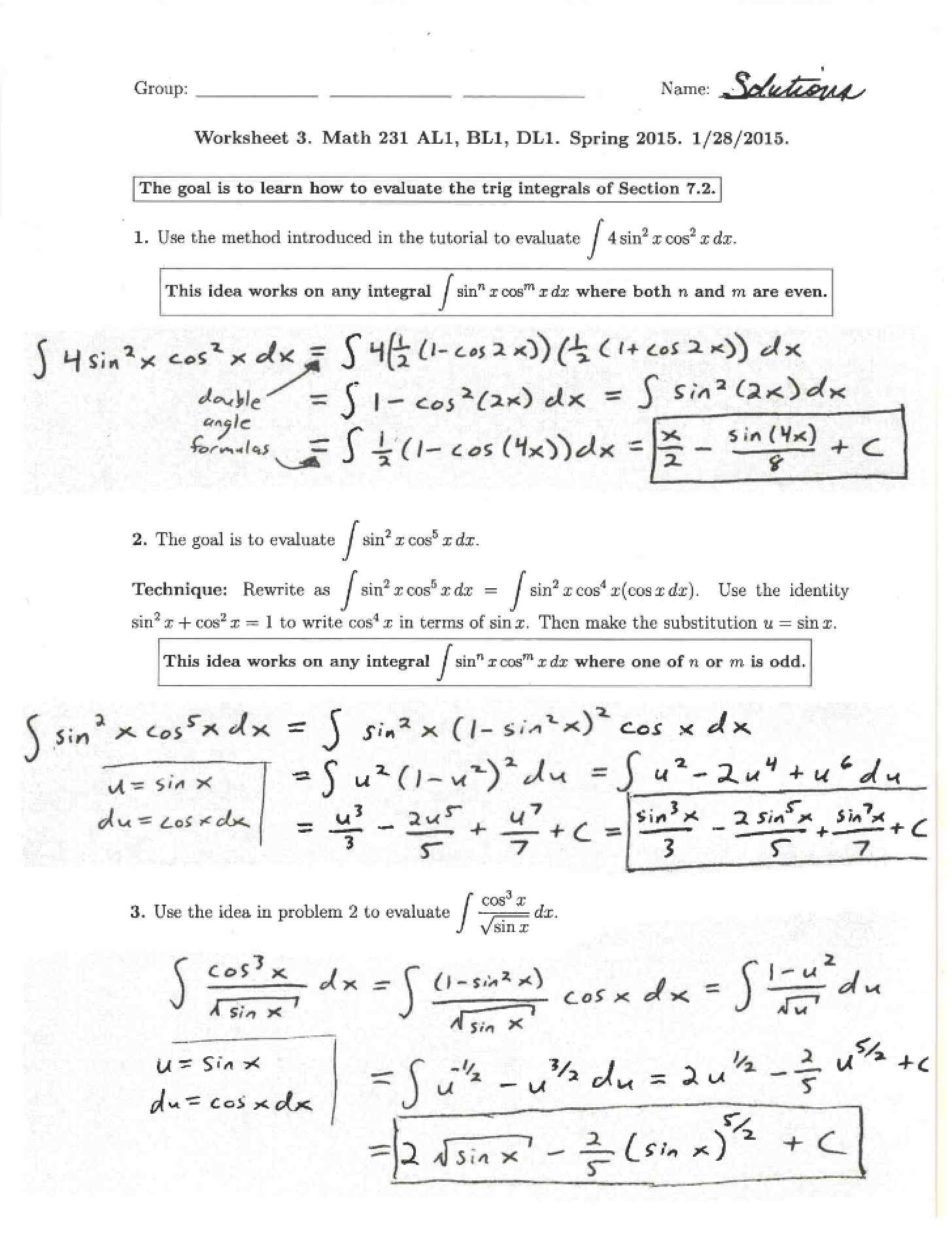 SP15 Worksheet 03 Solutions