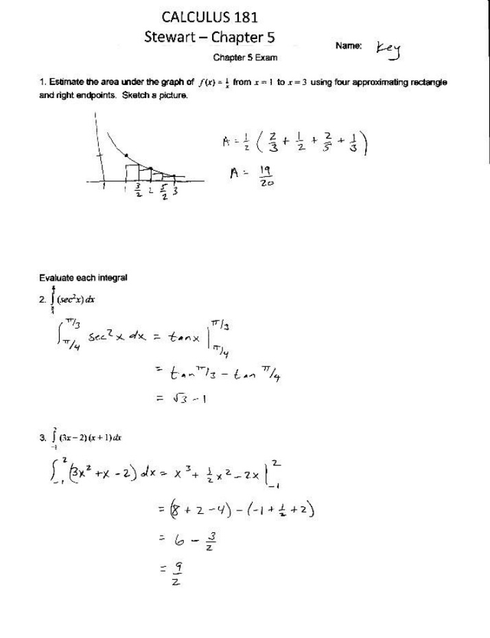 Exam for Chapter 5