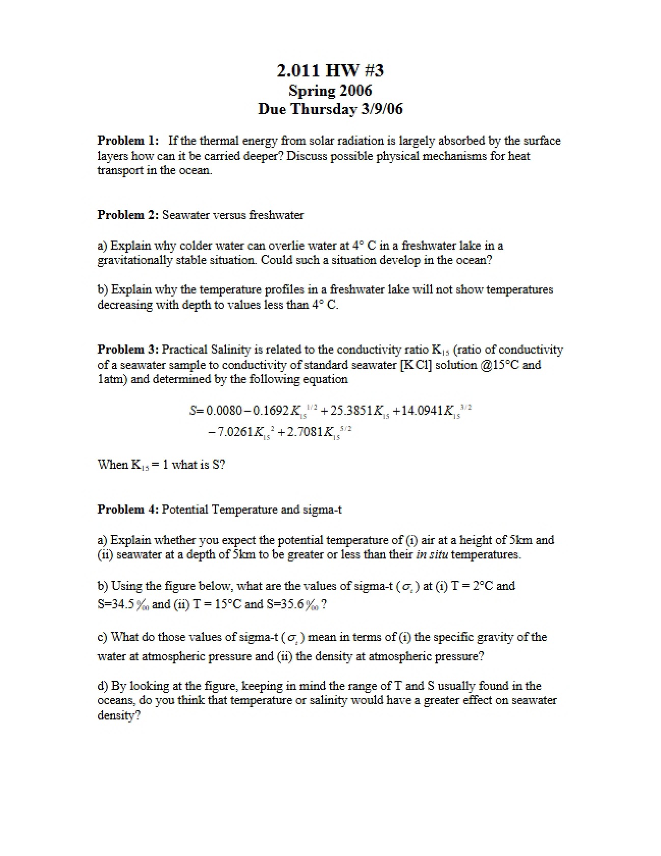 Ocean Science Study Guide
