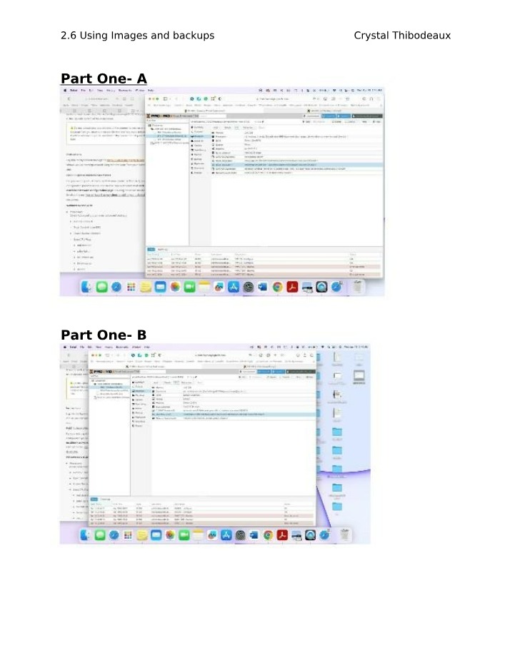 Using Images and Backups