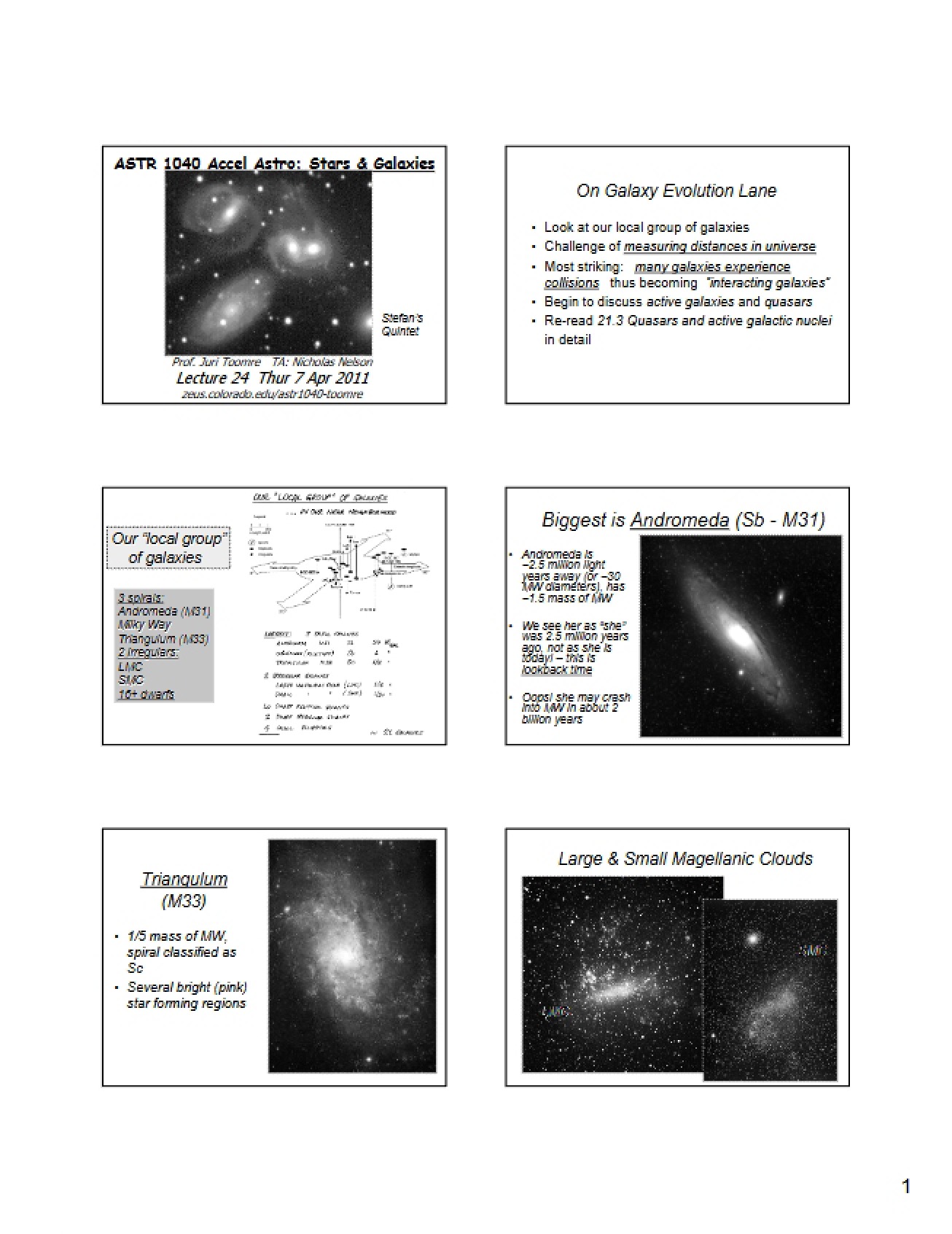 Selected Topics in Accelerated Introductory Astronomy