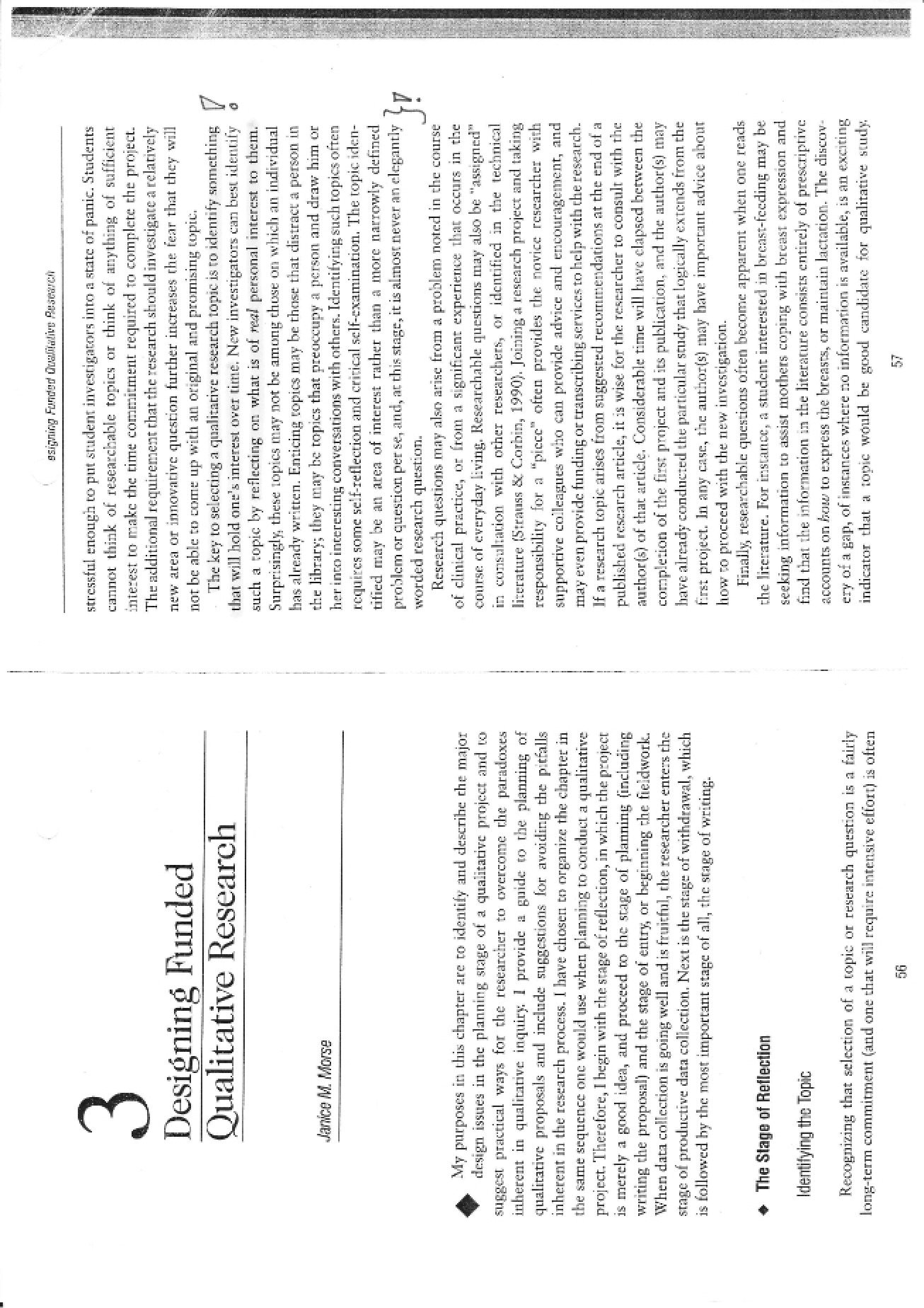 Designing Funded Qualitative Research