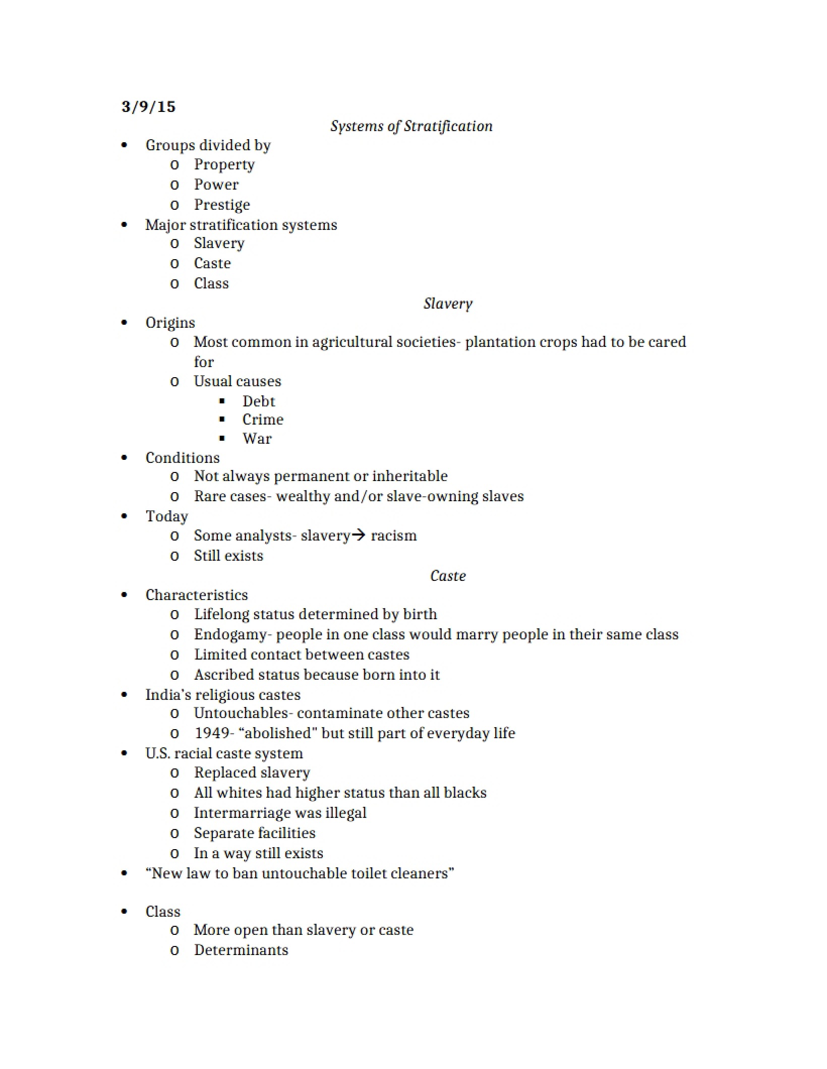 Sociology Basics