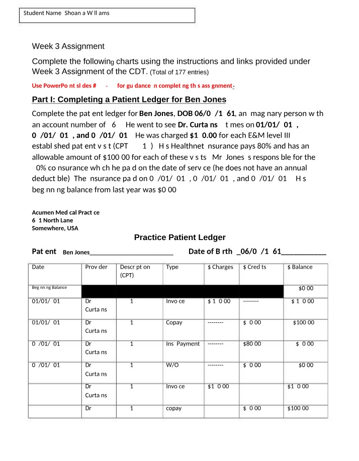 Week 3 Homework