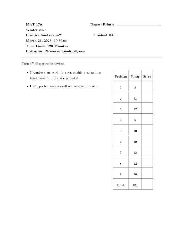 Practice Exam 2