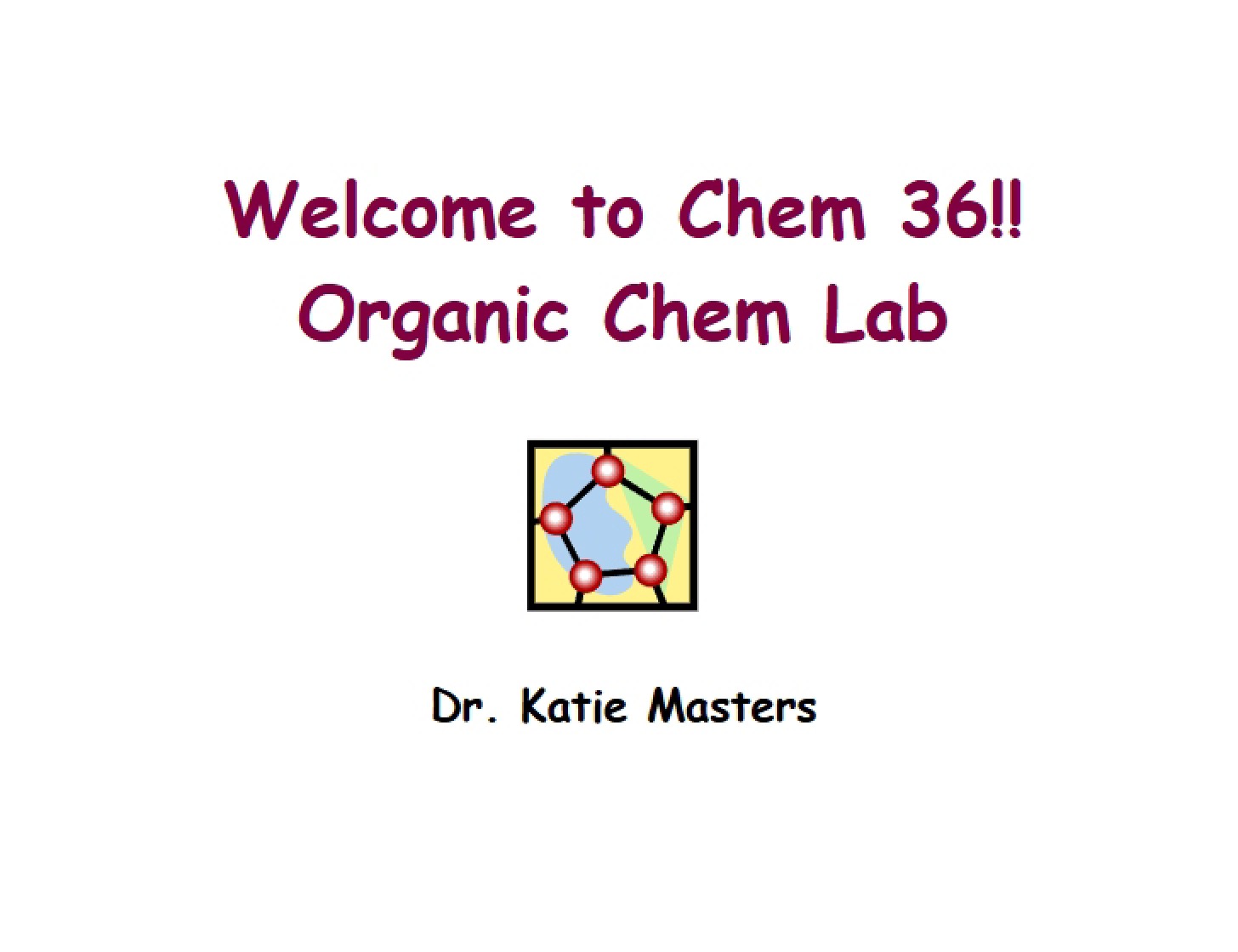 Organic Chemistry Practicum