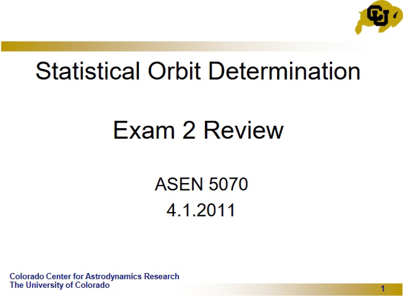 Review for the Second Exam