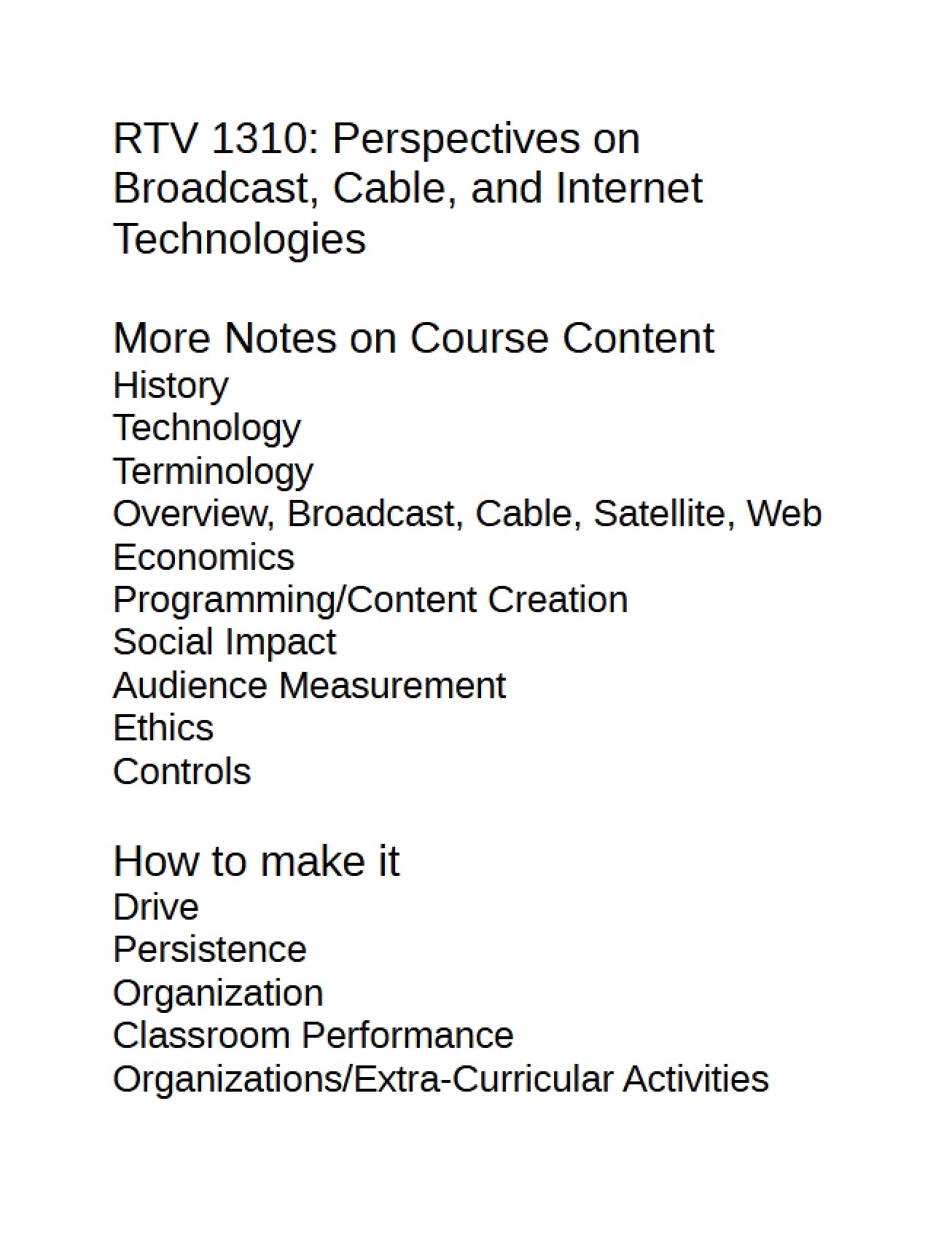 Chapter One Broadcast Tech 2014