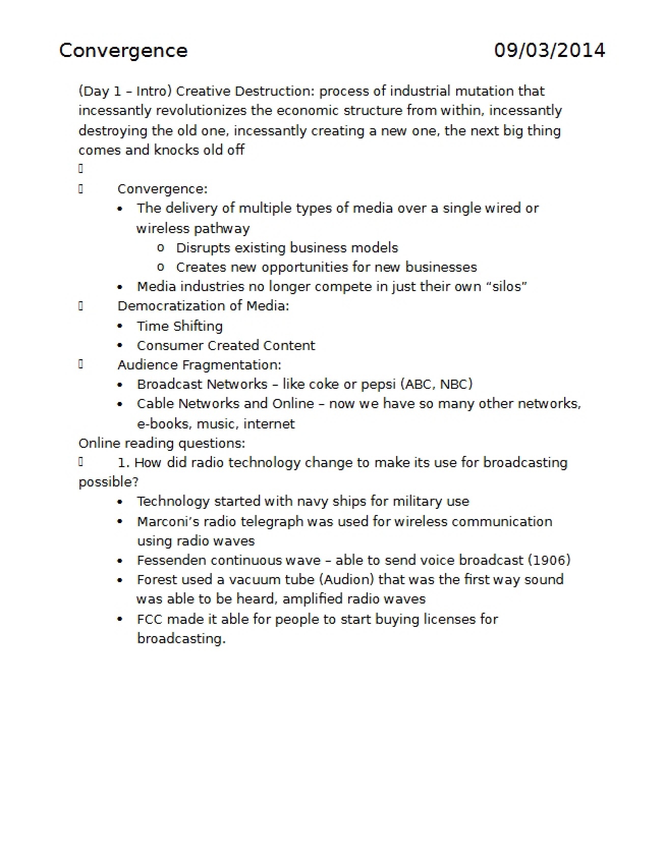 Course Materials Overview
