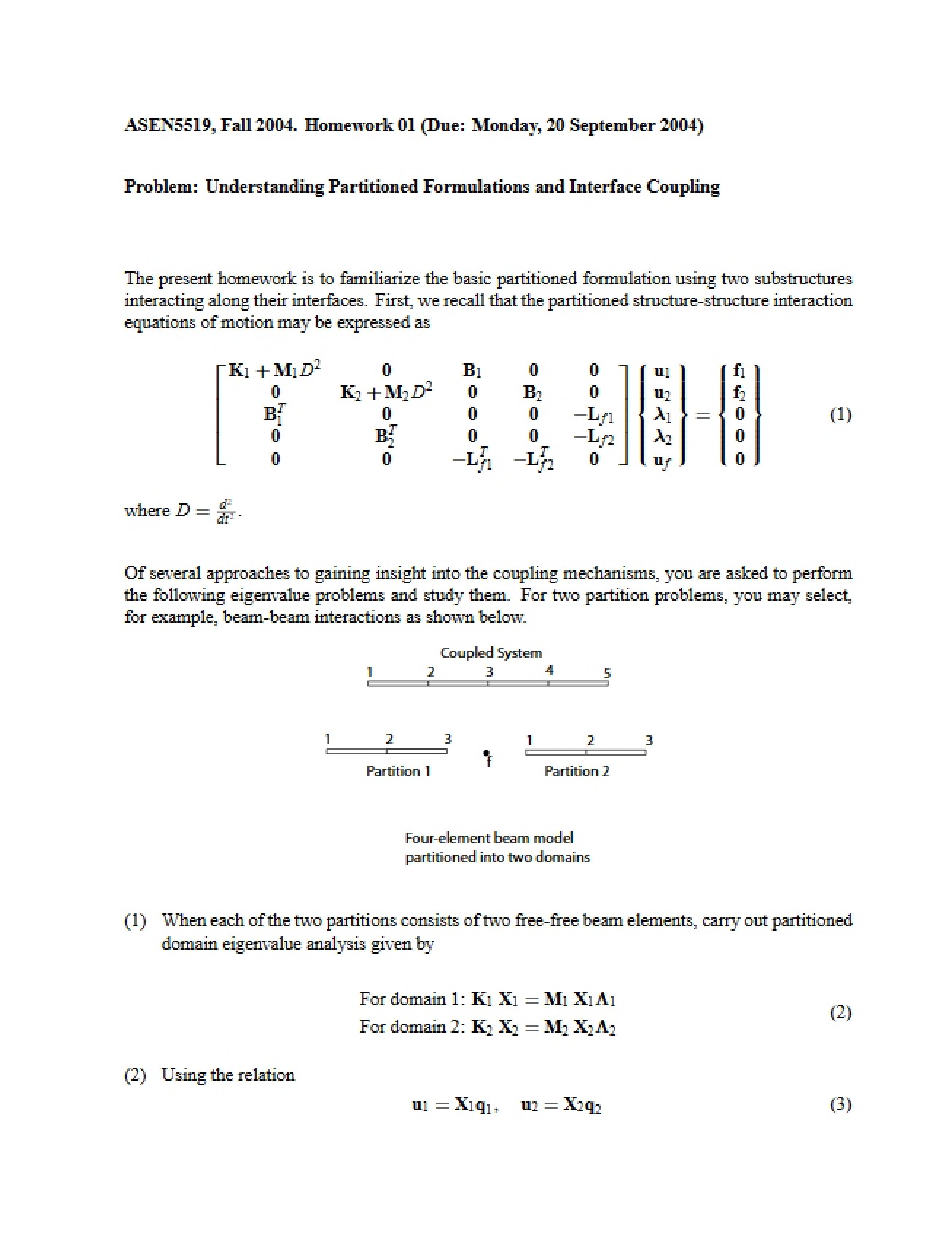 First Homework Assignment