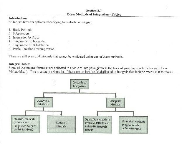 Calculus II Notes - Chapter 8