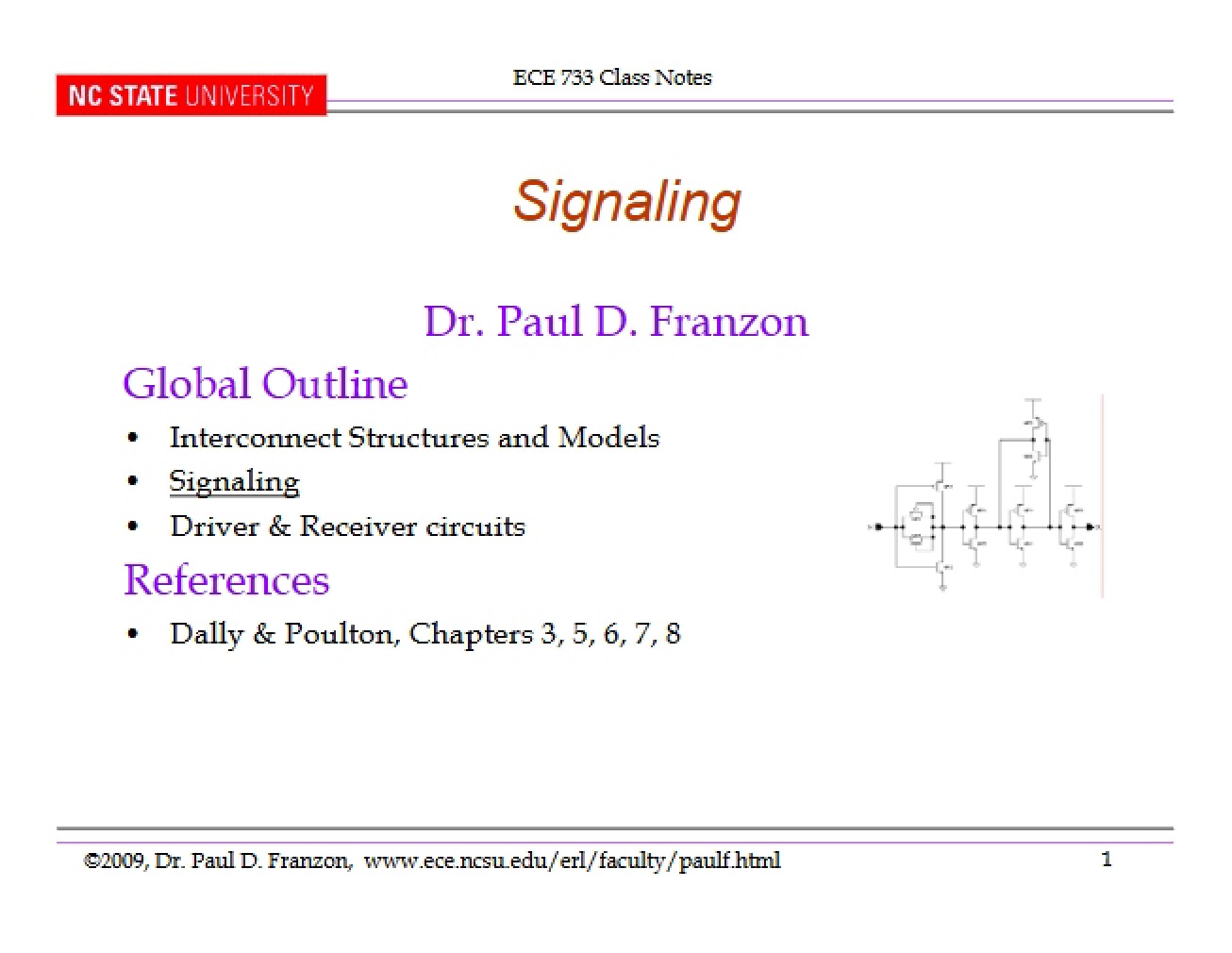 Digital Signalling Concepts