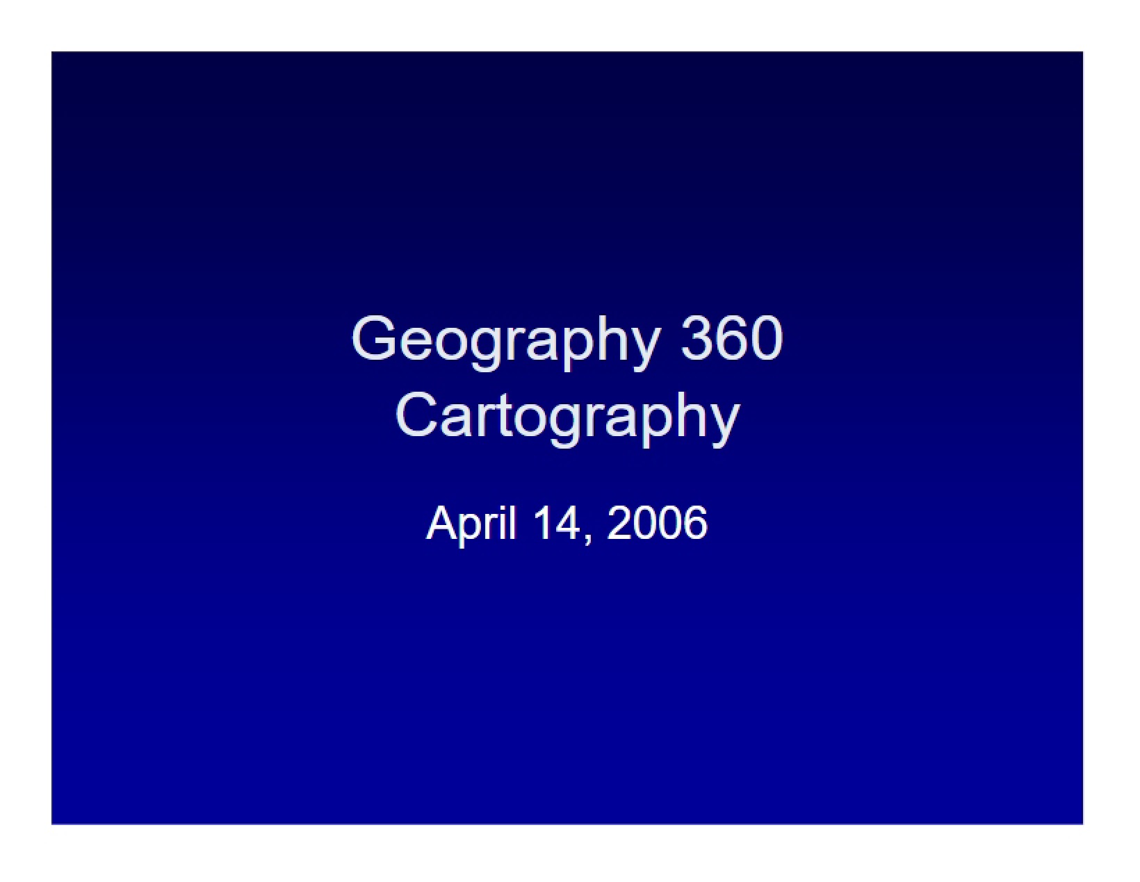 Map Choropleth