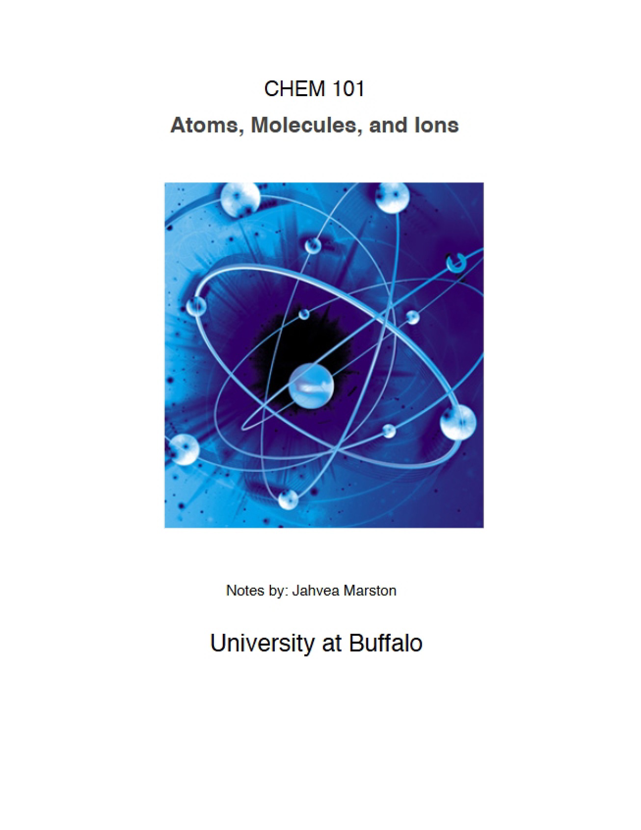 Matter's Atomic Theory