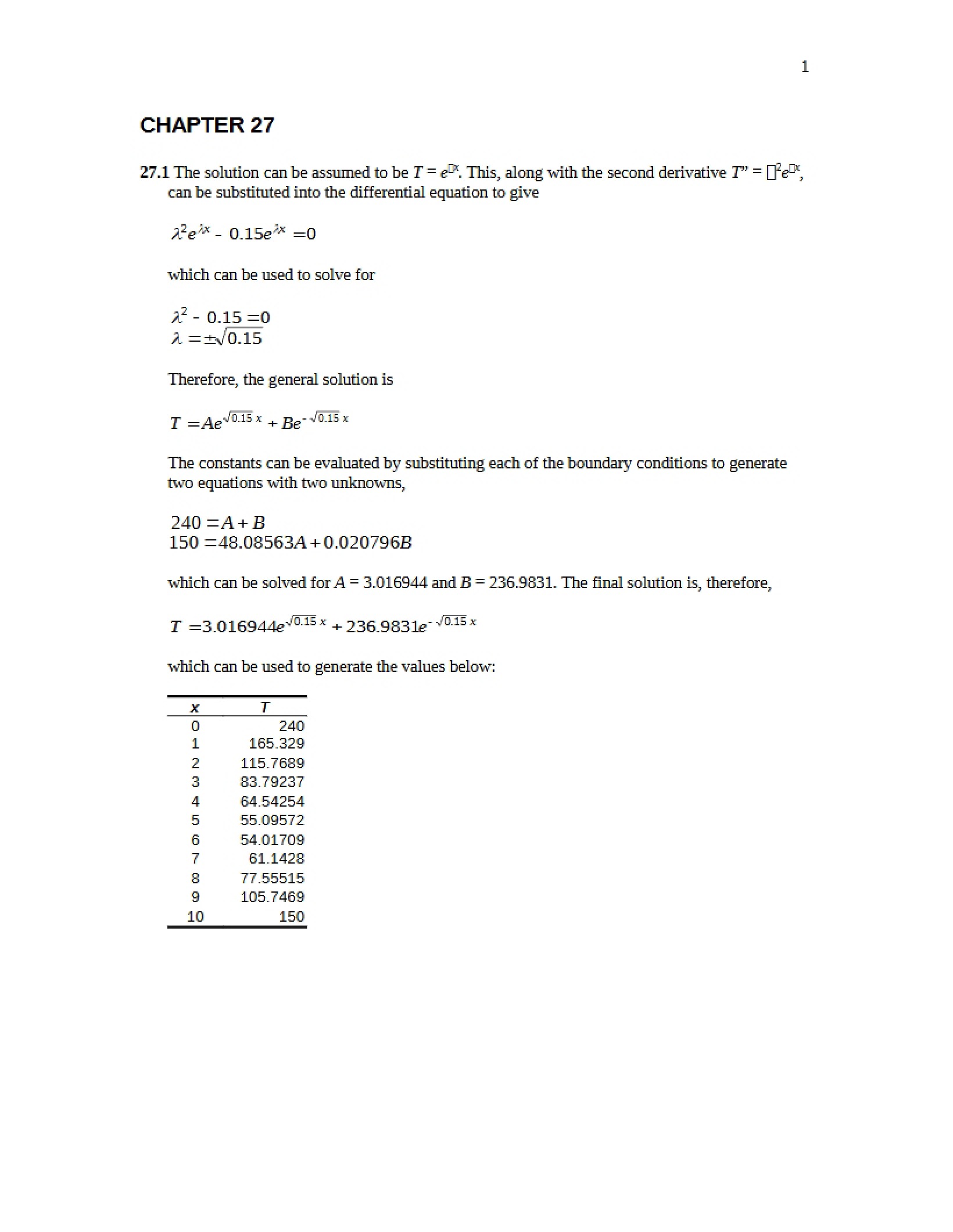 Numerical Analysis Lecture Notes