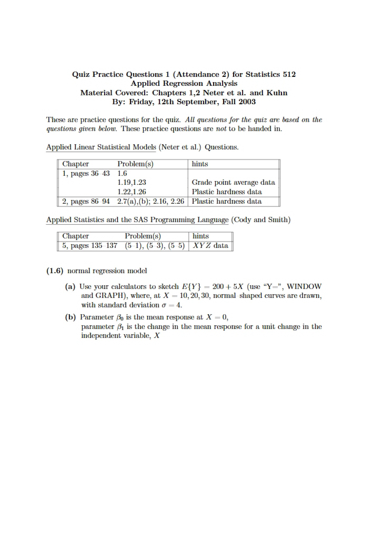 Practice Quiz 1