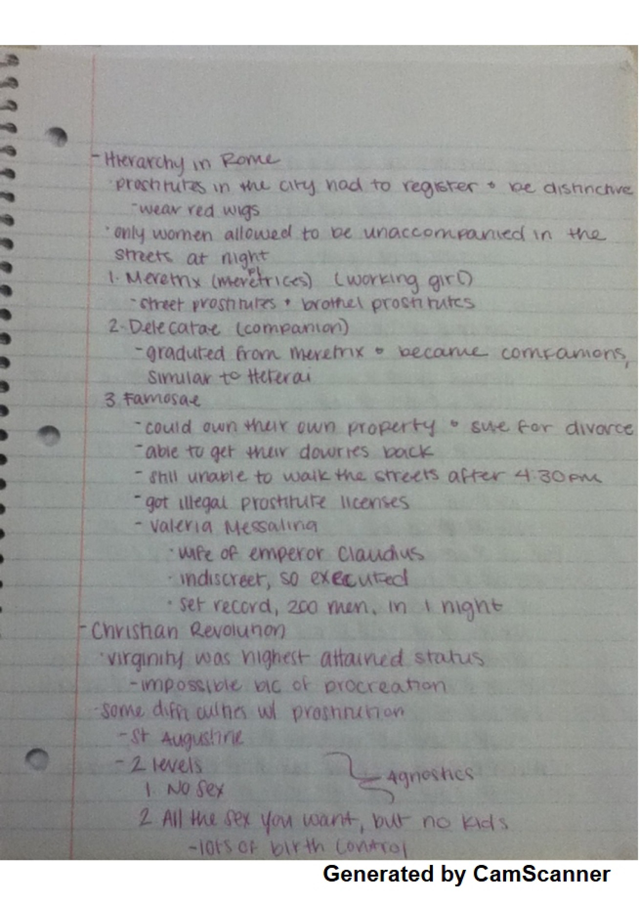 Human Sexuality Notes