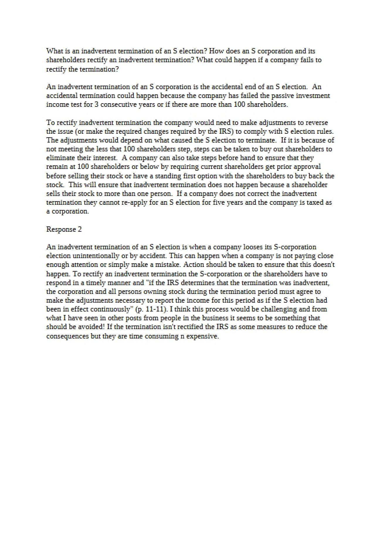 Taxation Coursework