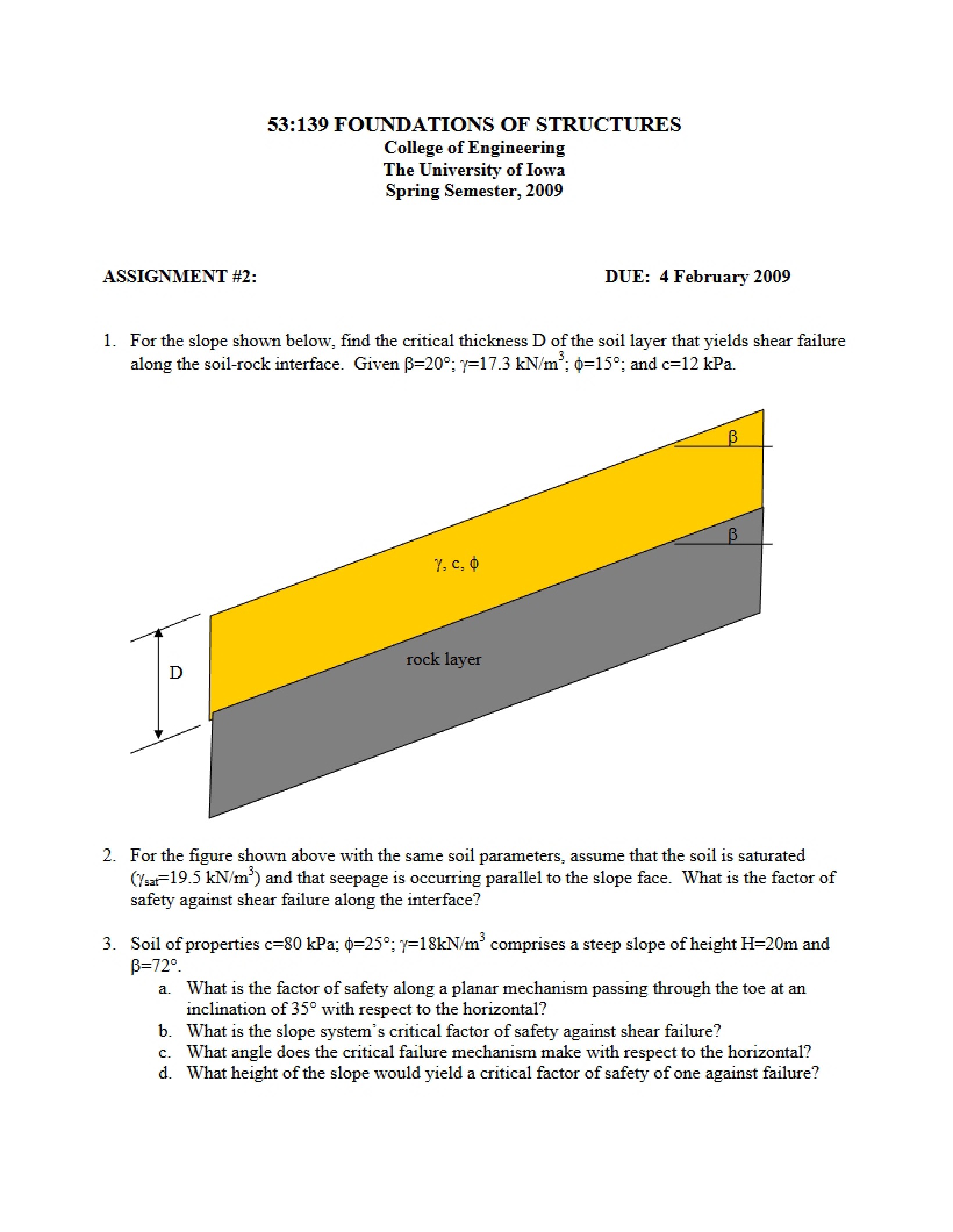 Structural Foundations - Foundations of Structures