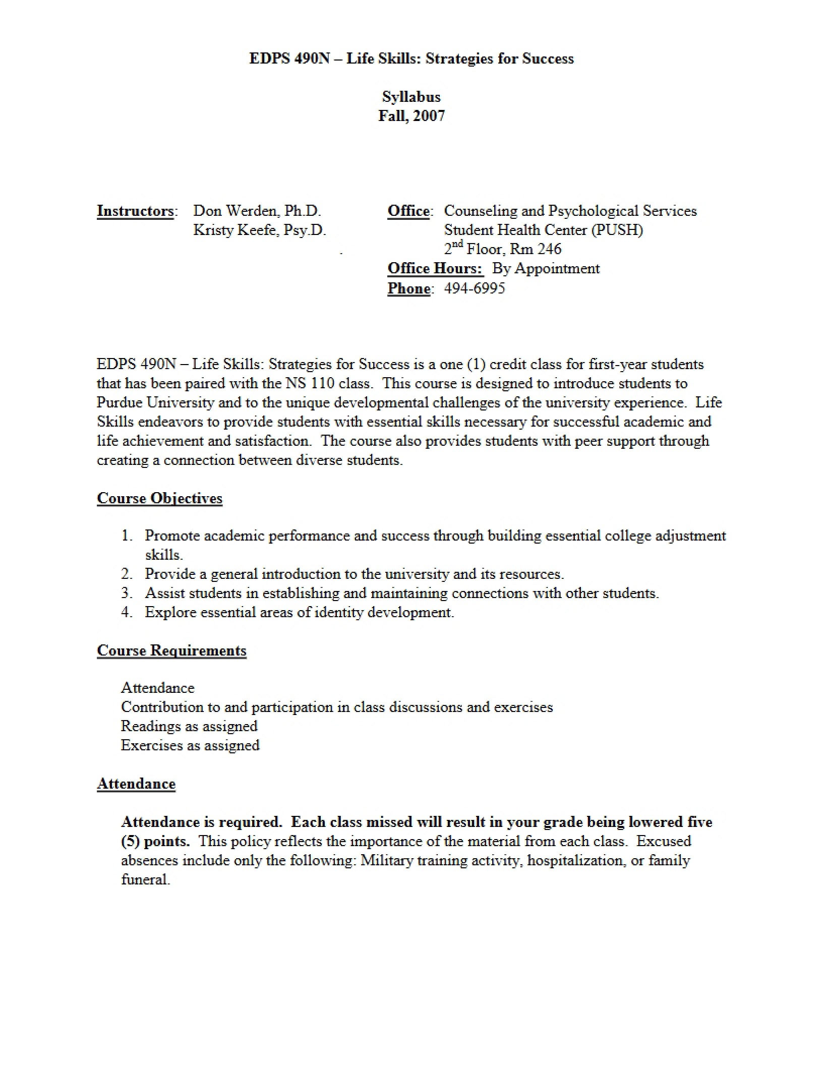 Syllabus