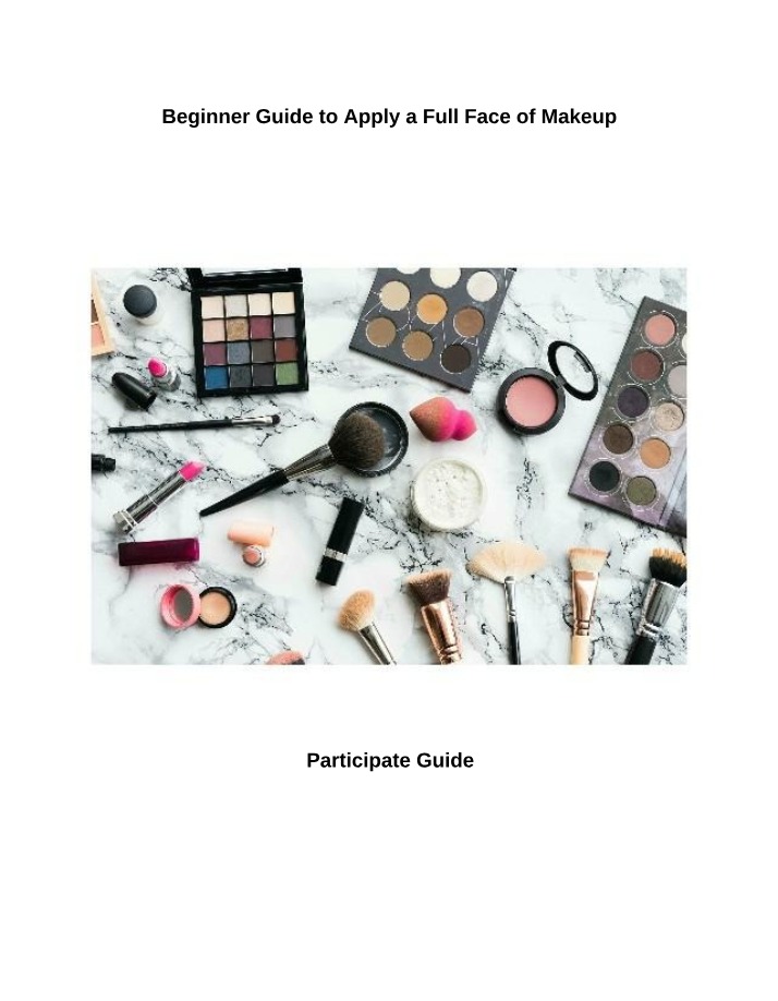 A Beginner's Guide to Full Face Makeup Application