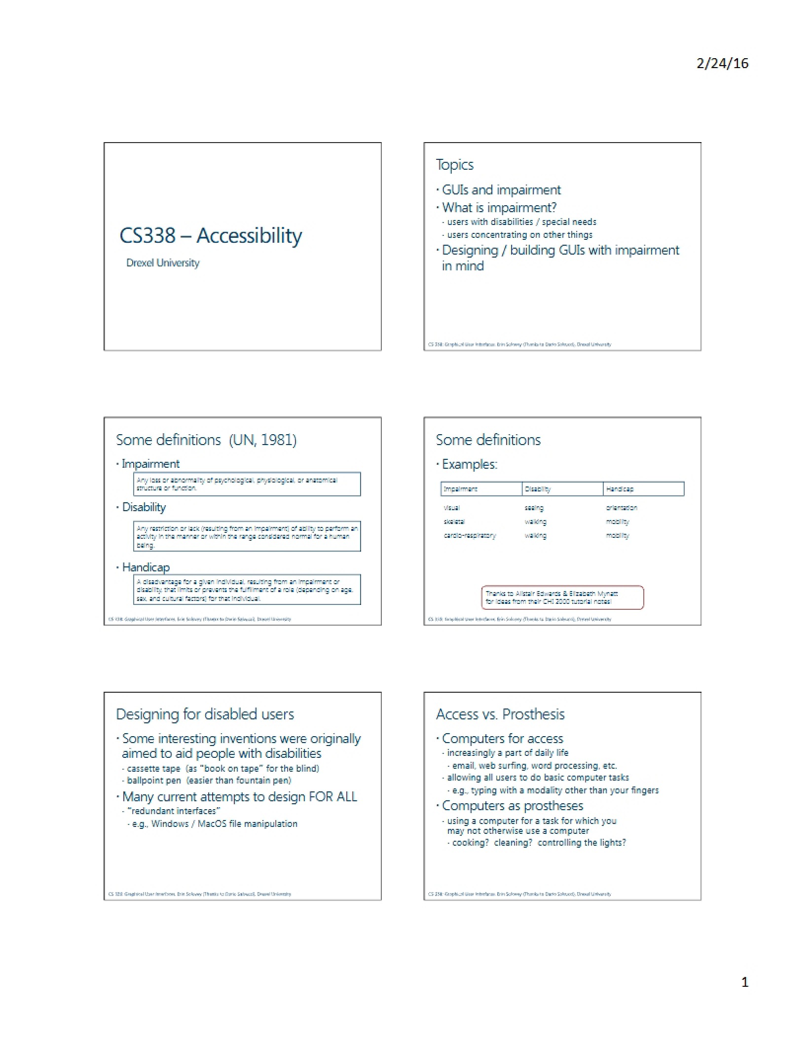 Lecture 14 Materials