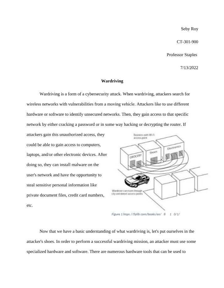 Notes on Wardriving