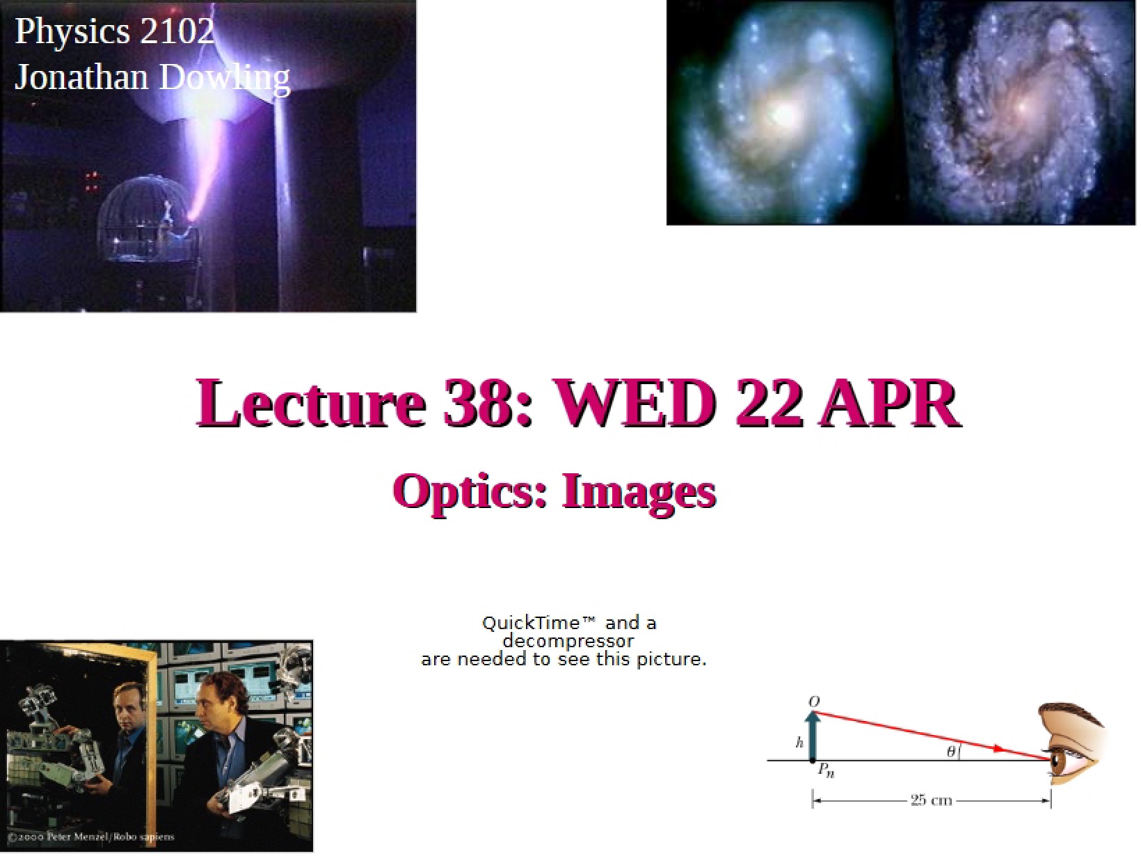 Instruments in Optics