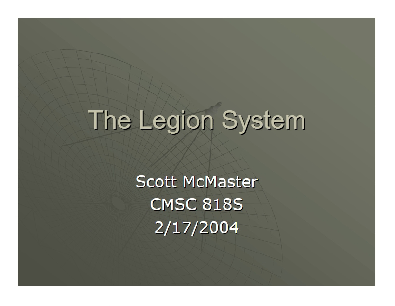 System Legion
