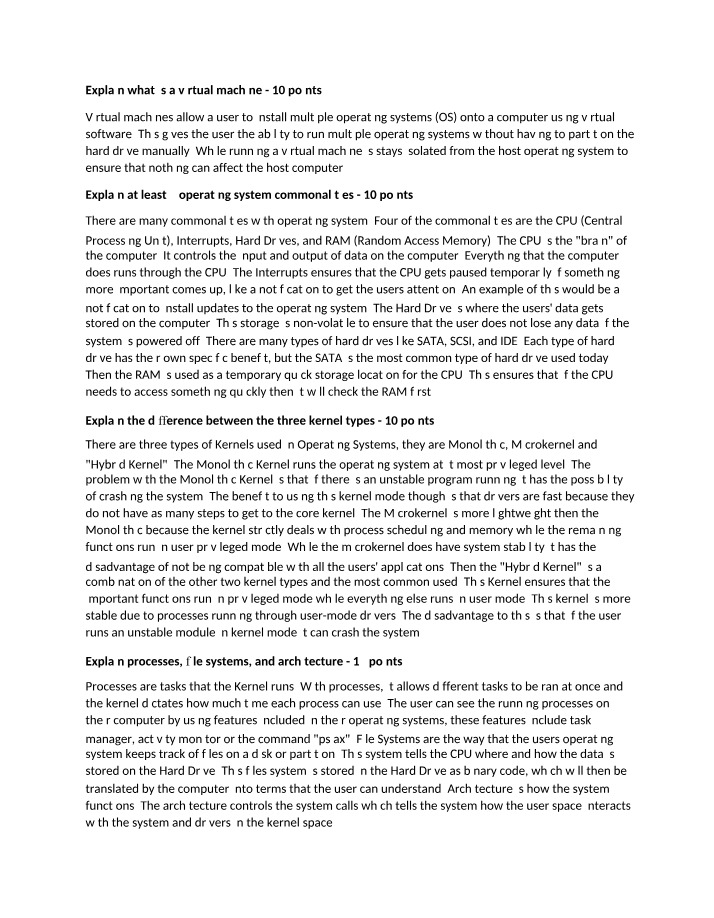 Windows Server 2019 and Operating System Concepts