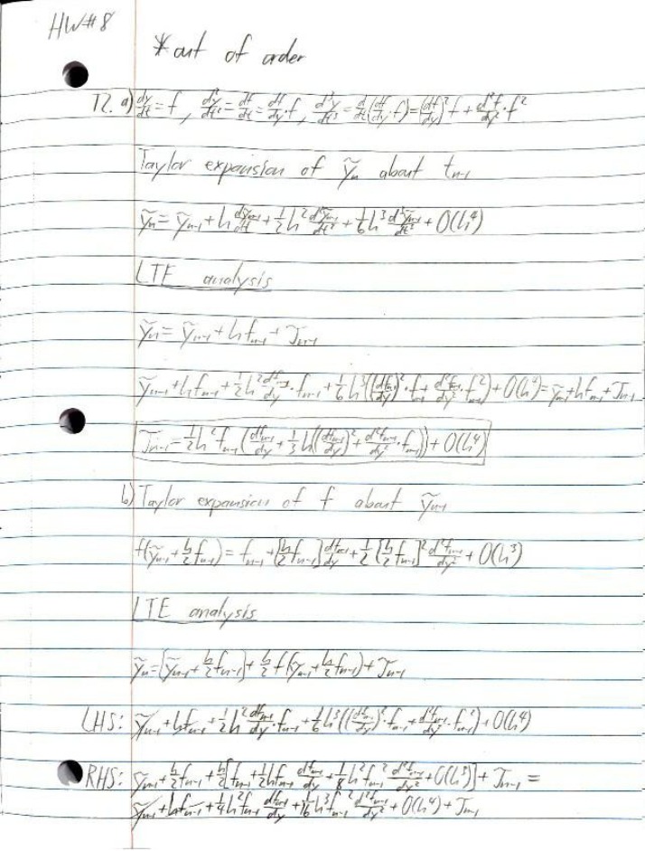 Solving Differential Equations Step-by-Step with Huen's Method