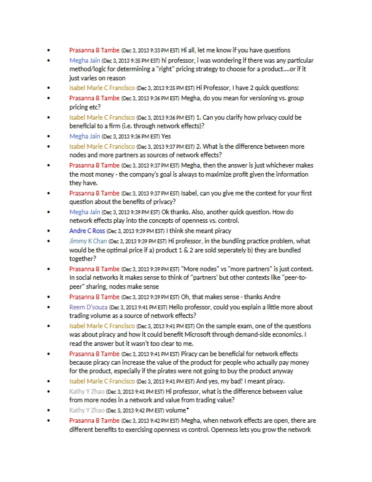 Information Technology in Business Notes
