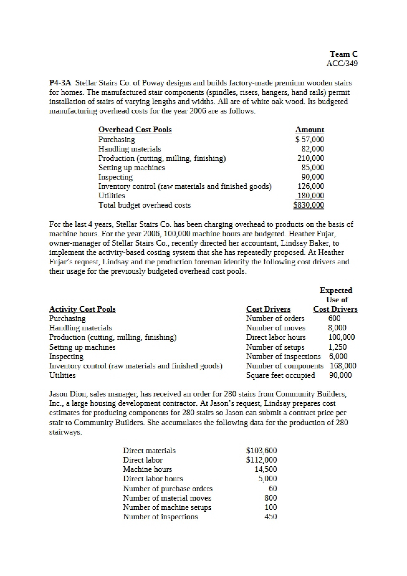 Team C Assignment