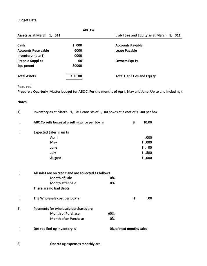 ACC4110 - Assignment 3