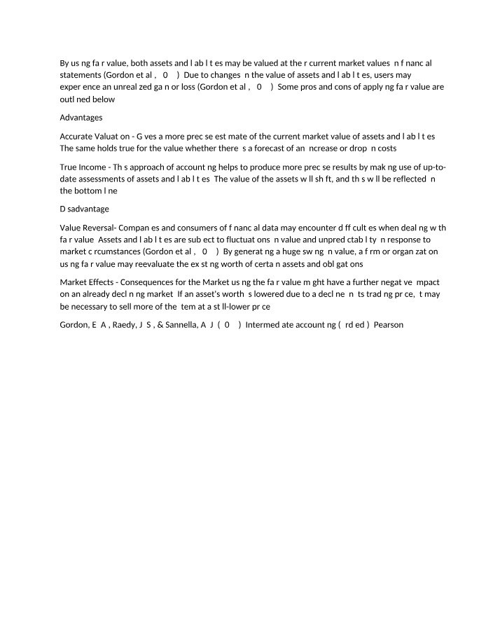 Pros and Cons of Fair Value Accounting for Accurate Valuation