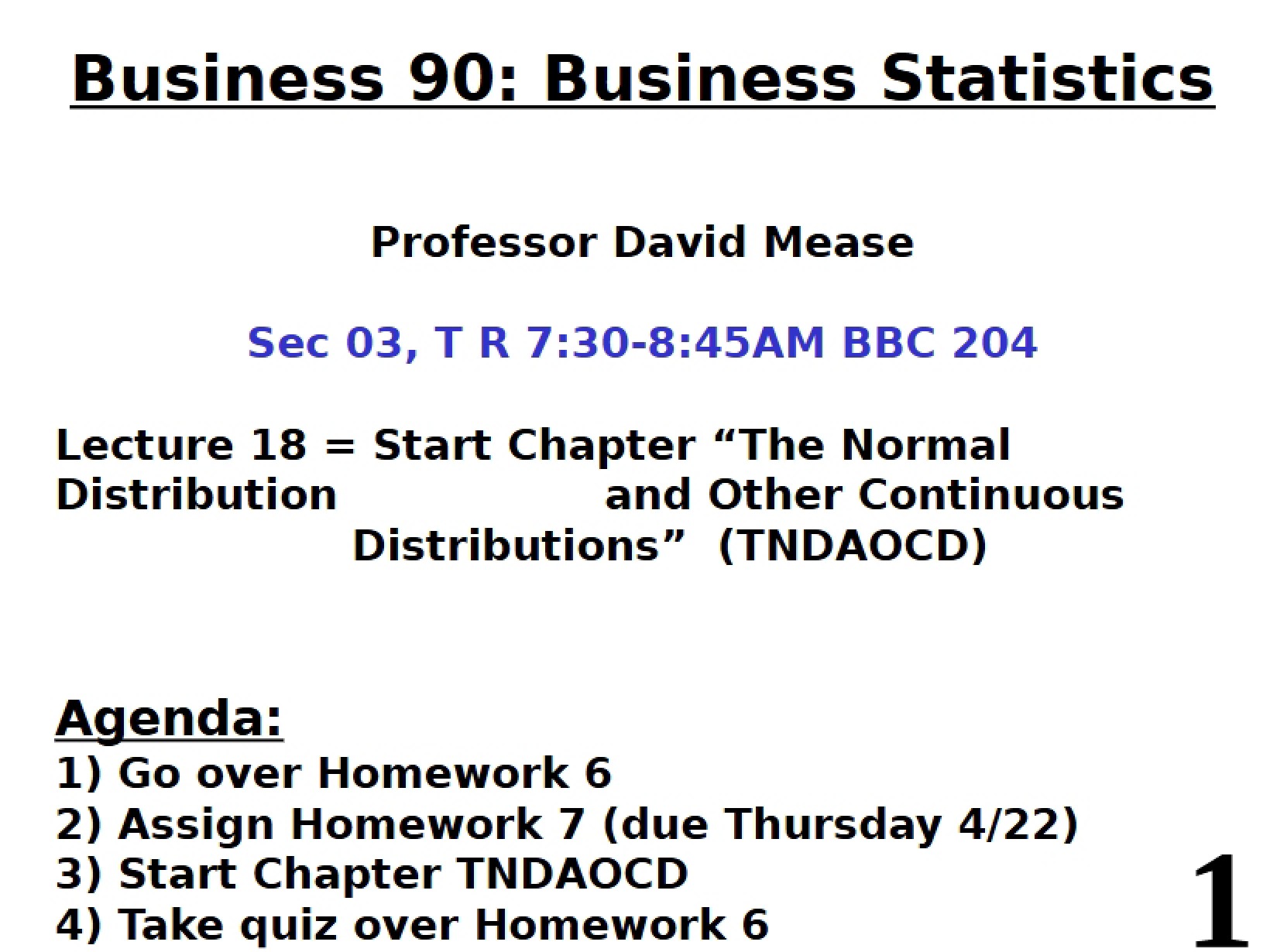 Distribution Normal