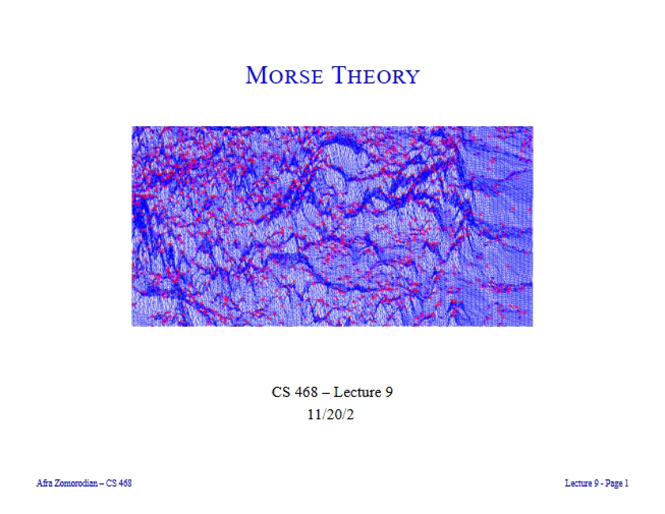 Introduction to Morse Theory
