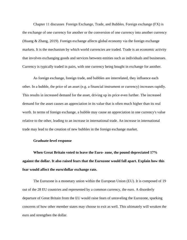 Week 8 Discussion Forum and Reflection