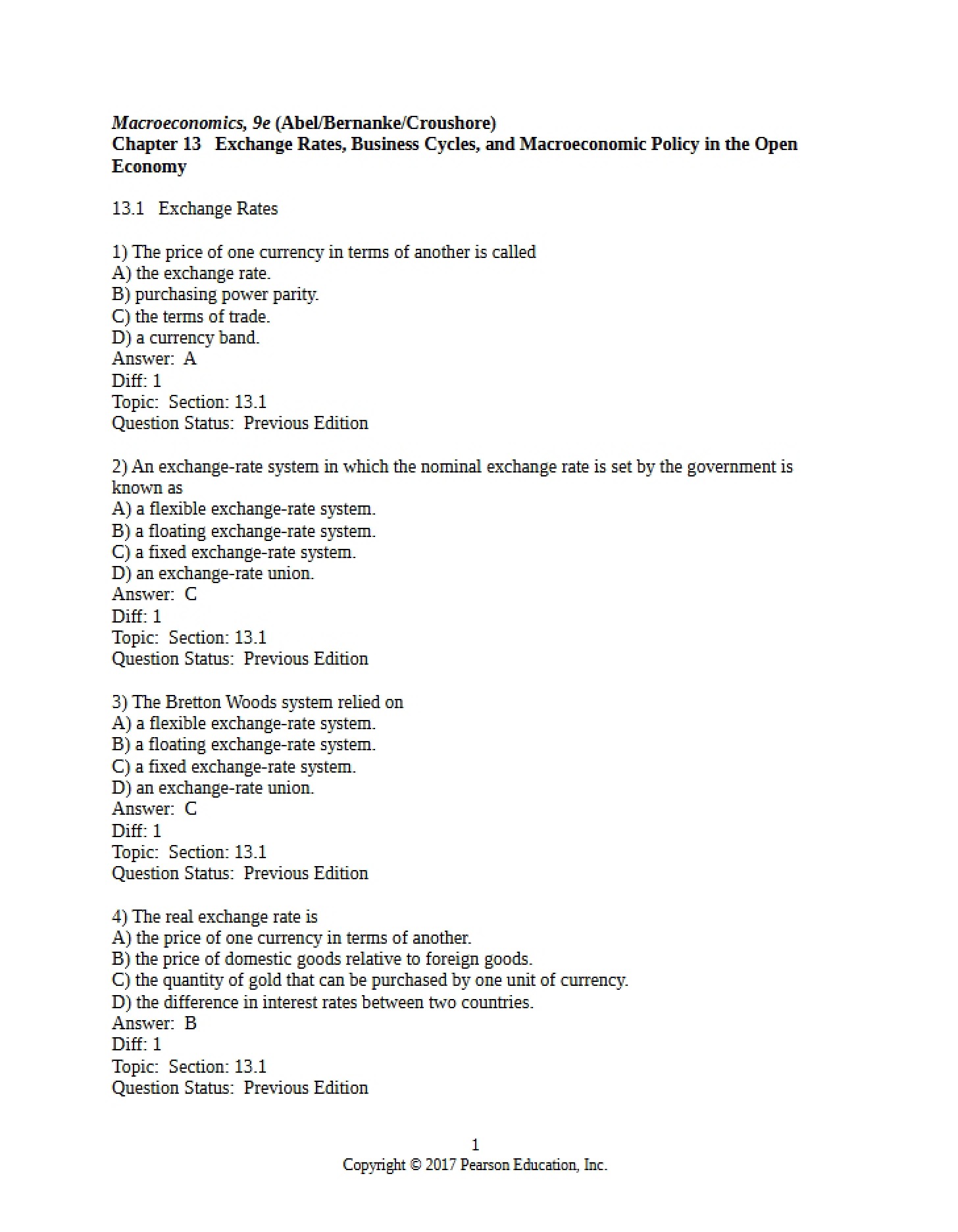Open Economy Policy, Exchange Rates, and Business Cycles