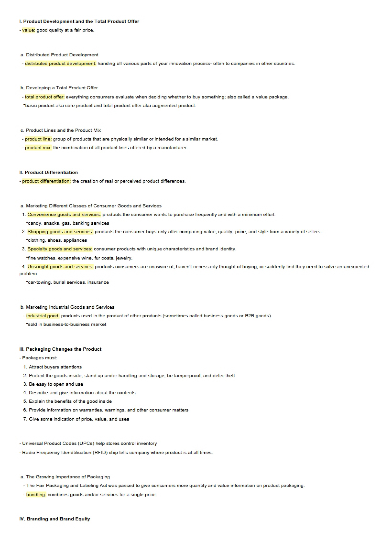 Foundations of Business Notes