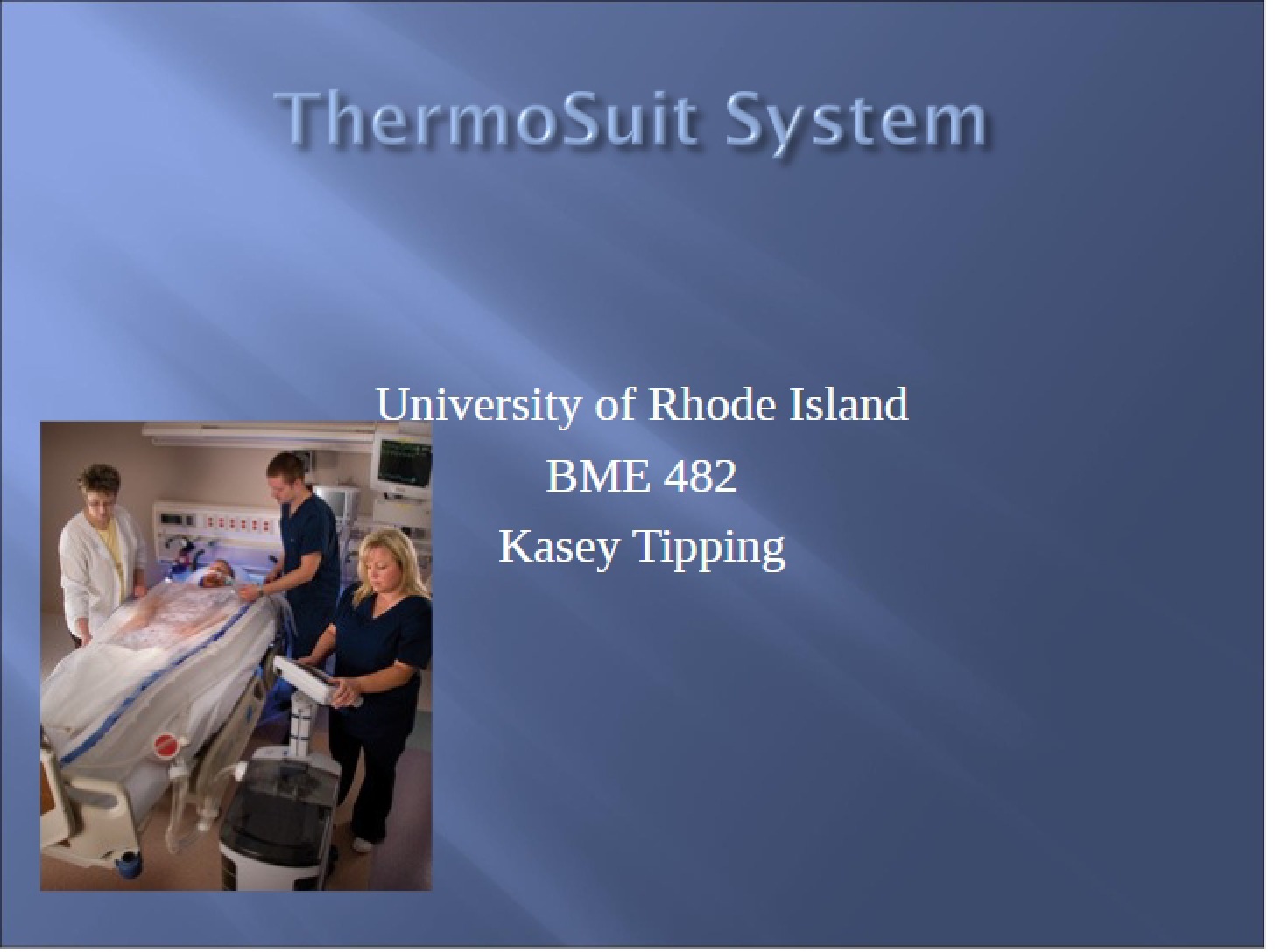 System of the ThermoSuit