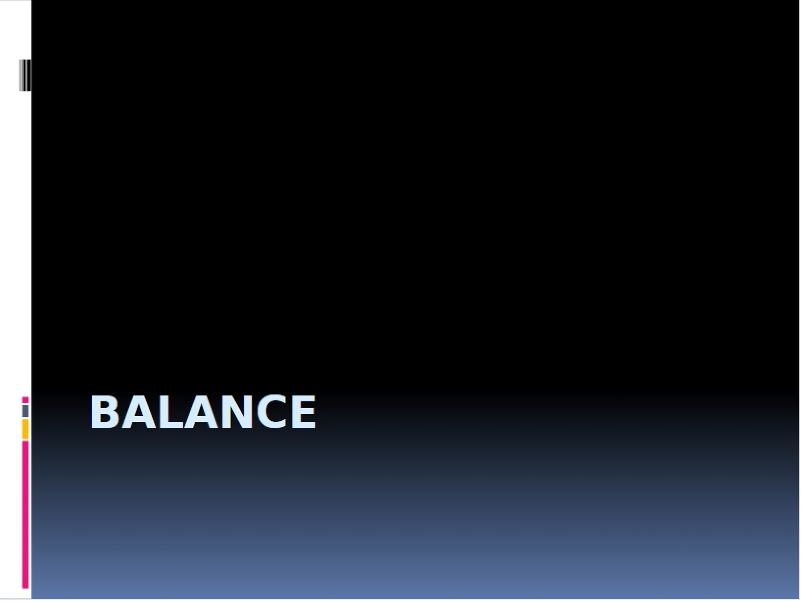 Game Balance Concepts