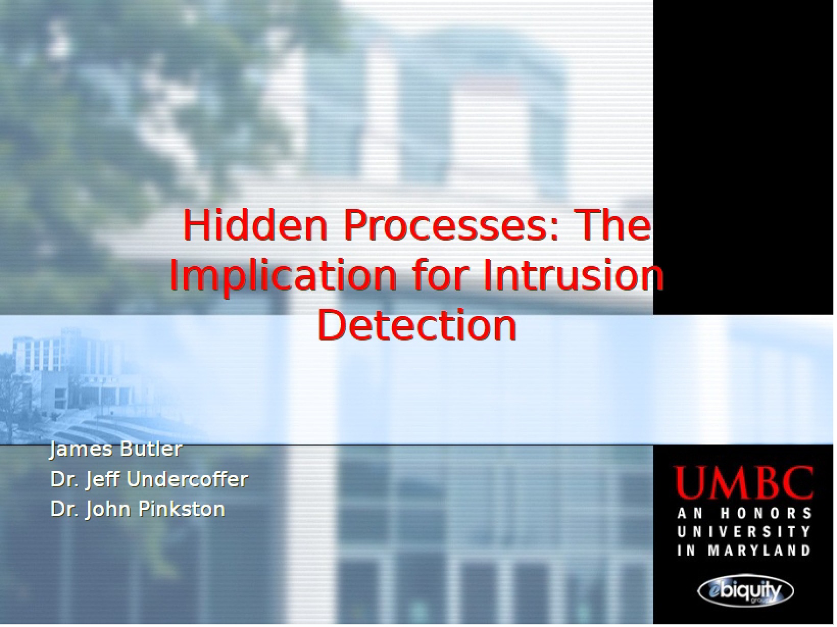 Processes Hidden