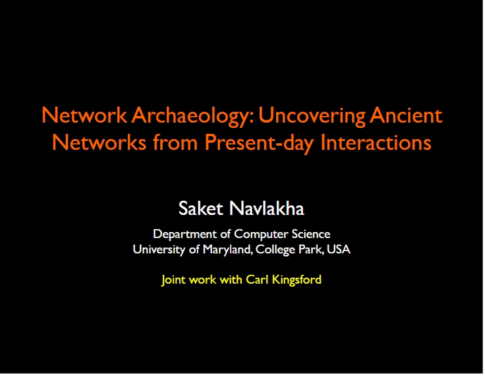Reconstructing Ancestral Biological Networks