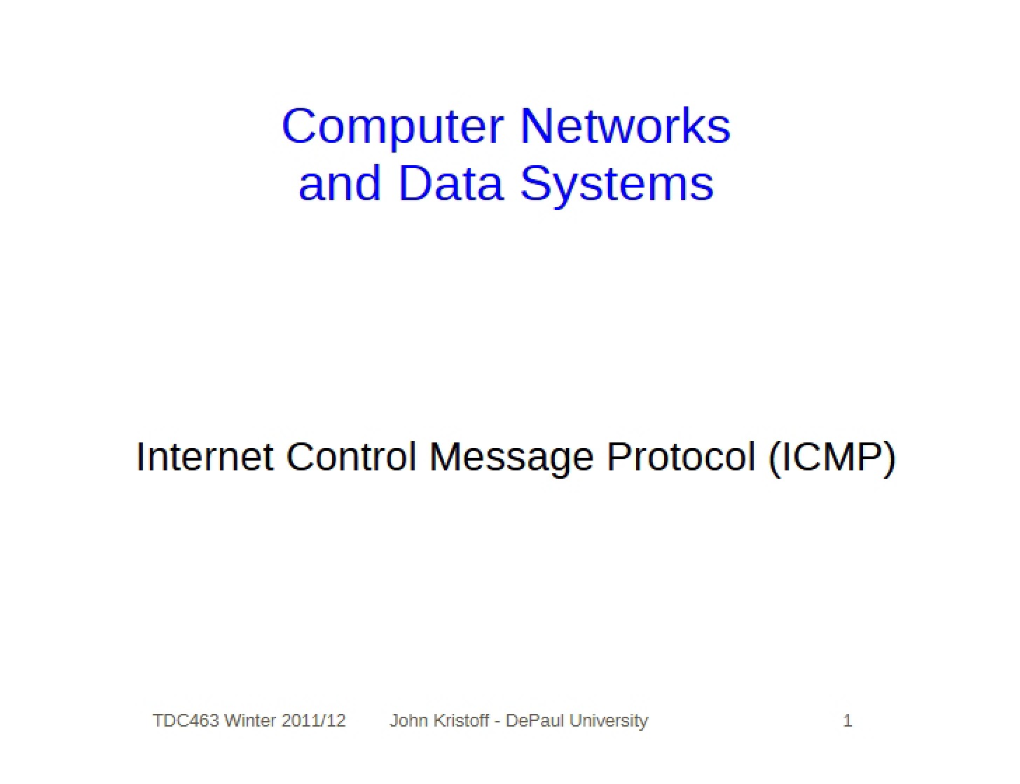 ICMP Protocol