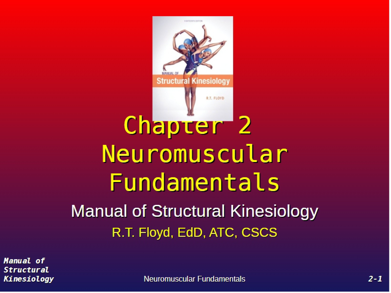 Fundamentals of the Neuromuscular System
