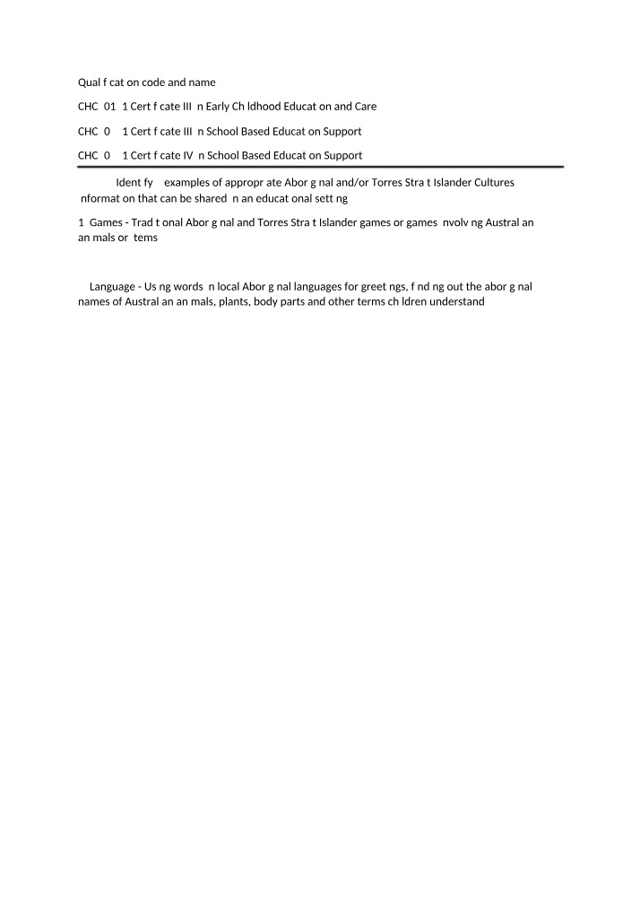 Aboriginal and Torres Strait Islander Cultures in Education